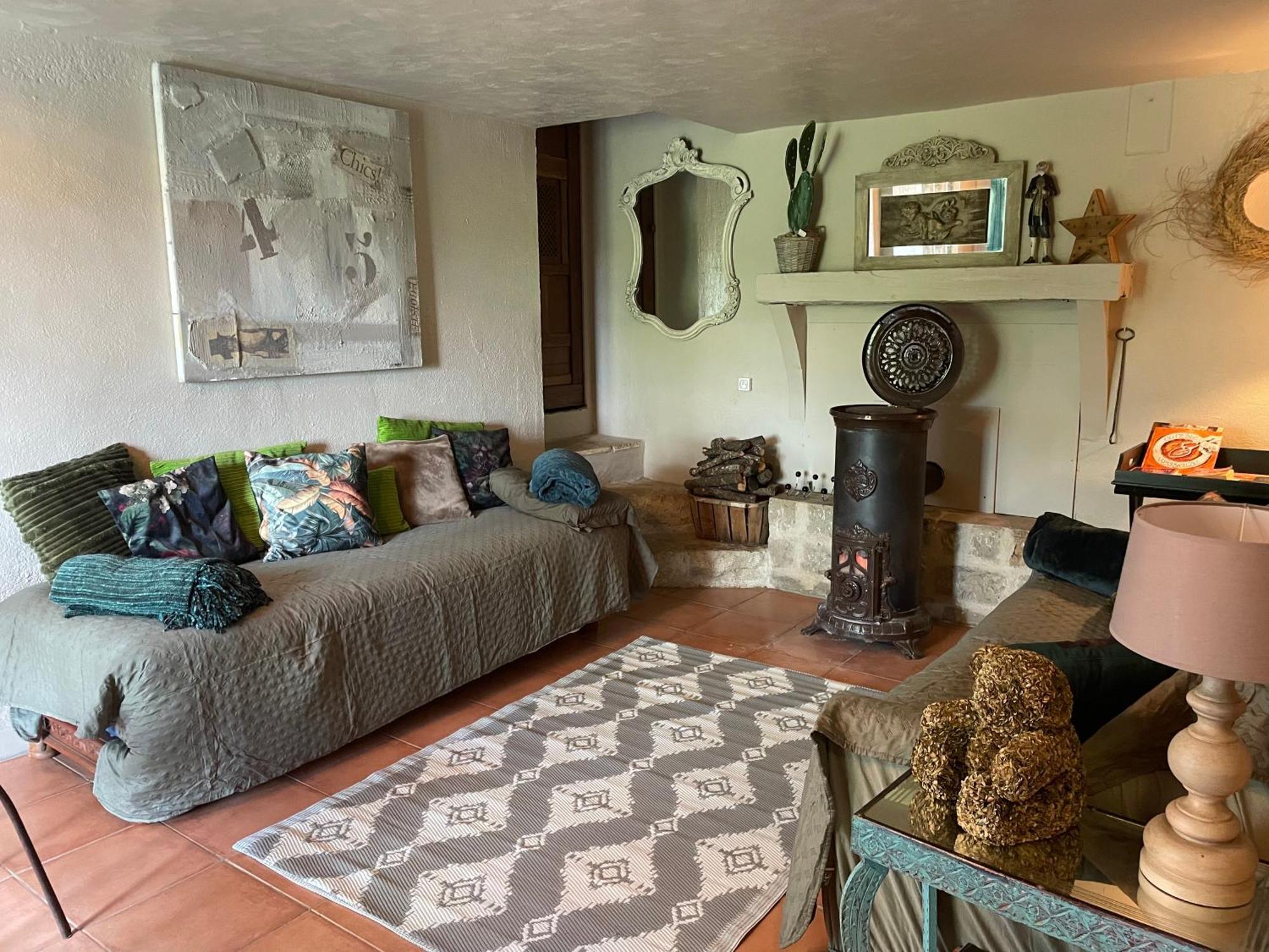 Ferienwohnung Chambre Familiale Avec Terrasse Aux Portes Du Verdon Trigance Exterior foto