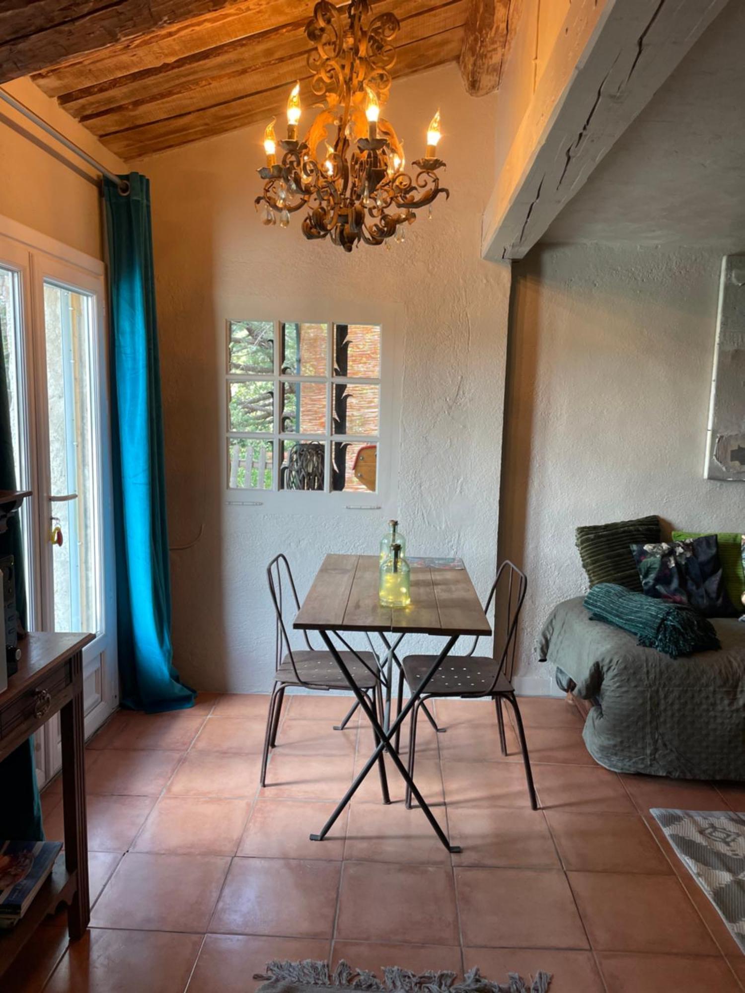Ferienwohnung Chambre Familiale Avec Terrasse Aux Portes Du Verdon Trigance Exterior foto